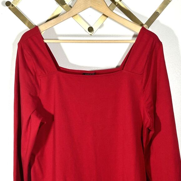 Torrid Mini Foxy Square Neck Bodycon Dress Size 2x Red Date Night Out Sexy Plus - Picture 2 of 6